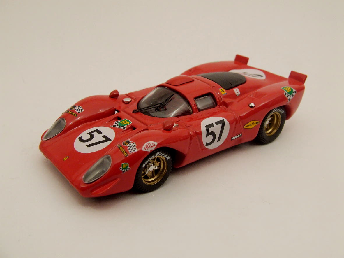 Best 9290 Ferrari 312 O Le Mans 1970 Miniatures 1:43