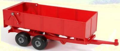 Britains 42430 REMORQUE A BASCULE ROUGE Die cast 1:16