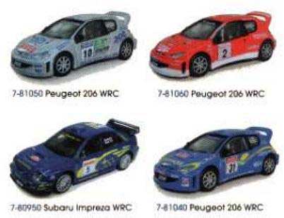 Cararama 721sd COFFRET WRC X 12 assortiment Miniatures 1:72