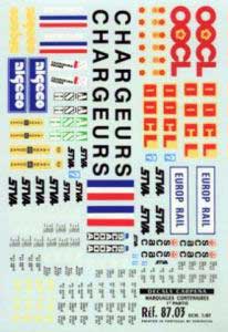 Carpena 08703 CONTAINERS COCL ETC PART Plastic models