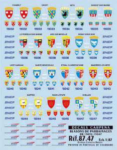 Carpena 08747 BLASONS PARRAINAGE BB15032-47 Plastic models