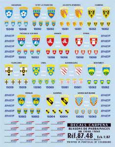 Carpena 08748 BLASONS PARRAINAGE BB15048-65 Maquettes 