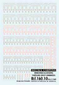 Carpena 16010 Nombre lettre st.loco shading Plastic models