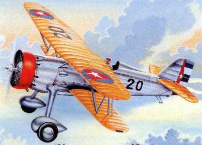 Classic Airframes 431 CURTISS HAWK II CUBAN Plastic models 1:48