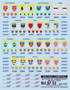 Colorado 08752 Blasons parrainage BB22371-22387 Maquettes 