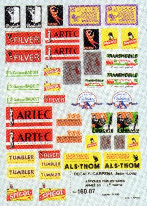 Colorado 16007 Affiches pub.annee 50. part 2 Maquettes 