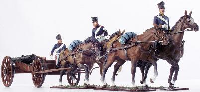 Distler 8730075 ARTILLERIE PRUSSIENNE 4 chevaux + 2 figurines Miniatures 1:24 Distler 8730075 ARTILLERIE PRUSSIENNE 4 chevaux + 2 figurines Miniatures 1:24