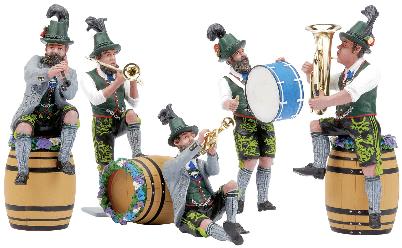 Distler 8739050 5 MUSICIENS BAVAROIS Miniatures 1:24 Distler 8739050 5 MUSICIENS BAVAROIS Miniatures 1:24