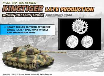 Dragon 6232 KINGTIGER BATAILLE ARDENNE Plastic models 1:35