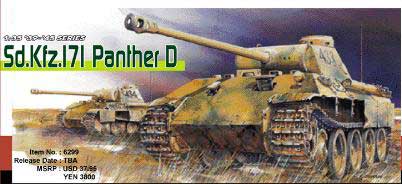 Dragon 6299 PANTHER D PREMIUM Plastic models 1:35