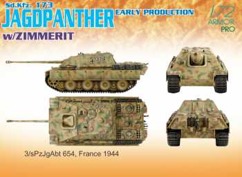 Dragon 7246 KING TIGER HENSCHEL Plastic models 1:72