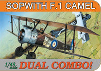 Eduard 8060 Sopwith Camel Dual Combo Maquettes 1:48