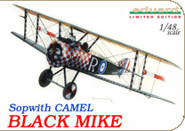 Eduard 1122 Sopwith Camel BLACK MIKI 1/48 Maquettes 1:48