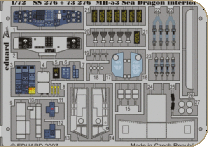 Eduard 73276 MH-53 Sea Dragon interior Maquettes 1:72