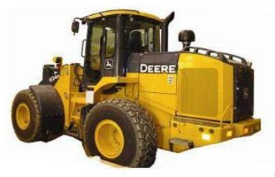ERTL 15415 John DEERE 624K 1/50 Miniatures 1:0