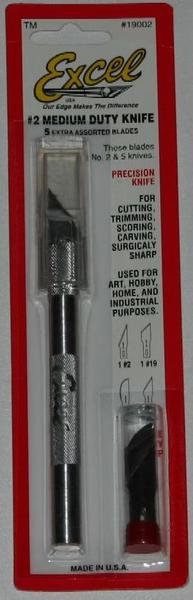 Excel 19002 CUTTER N2 + 5 LAMES Maquettes 