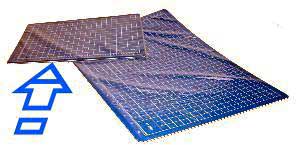 Excel 60051 TAPIS DE COUPE 22x30 cm BLEU Plastic models 