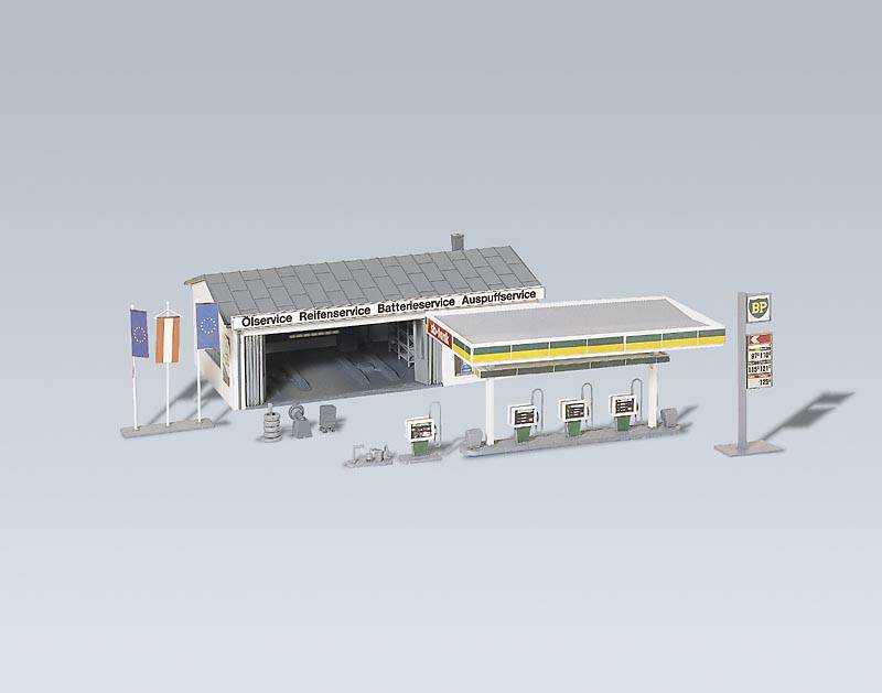 Faller 130345 STATION SERV.+BAT. 0345 HO Maquettes 
