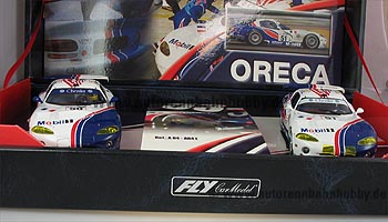 GB Track 96040 Viper GTS 24H Le Mans 98 TEAM 2007 (Coffret 2 Voitures) Miniatures 