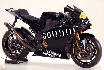 YAMAHA YZR M1 VALENTINO ROSSI TEAM GAULOISES FORTUNA YAMAHA EVOLUTION 2005