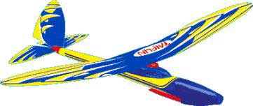Gunther 1524 TAIFUN 74 X 61 CM Planeur Plastic models