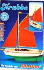 Gunther 1820 VOILIERS KRABBE 52 CM Maquettes 