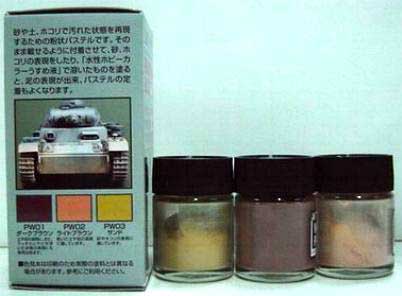 Gunze Sangyo PP101 WEATHERING PASTEL SET 1 Maquettes Gunze Sangyo PP101 WEATHERING PASTEL SET 1 Maquettes