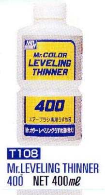 Gunze Sangyo T108 Mr.COLOR LEVEL.THINNER 400ML Maquettes Gunze Sangyo T108 Mr.COLOR LEVEL.THINNER 400ML Maquettes