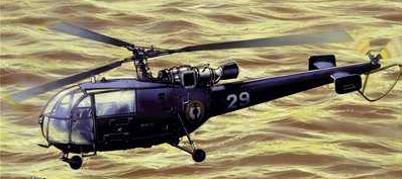 Heller 50225 SA 316/319 ALOUETTE III Plastic models 1:72