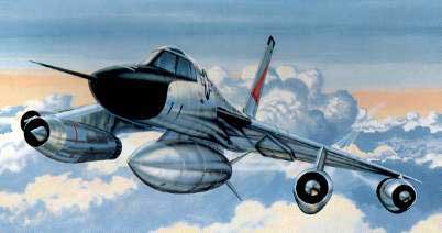 Hobby Craft 1260 B 58 SONIC INTERCONT.JET Plastic models 1:144