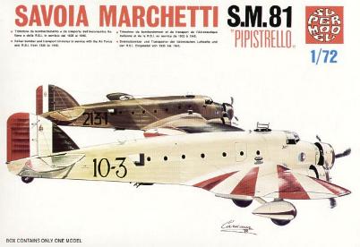 Italeri 10008 SAVOIA MArcHETTI S.M.81 Plastic models 1:72