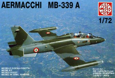 Italeri 10018 AERMACCHI MB 339A Plastic models 1:72