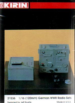 Kirin 21536 POSTES RADIOS ALLEMANDS Plastic models 1:16 Kirin 21536 POSTES RADIOS ALLEMANDS Plastic models 1:16
