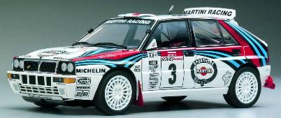 Kyosho 08342b Lancia Delta Monte Carlo 92 #3 Miniatures 1:18