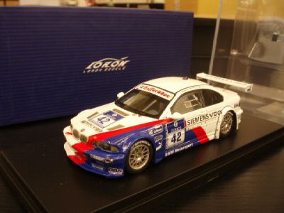 Loron 001-1 BMW M3 GTR N�42 1er 24 Heures N�RBURGRING 2004 Miniatures 1:43