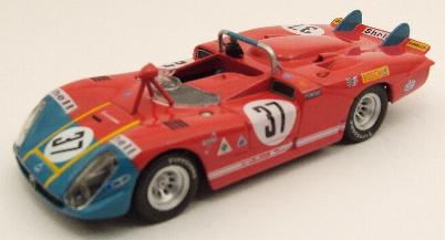 M4 7043 ALFA 33.3 Le Mans 1970 HEZEMAN 1/43 Miniatures 1:0
