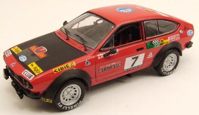 M4 7051 ALFA 2000 GTV 1979 PRIGLIASC Miniatures 1:43