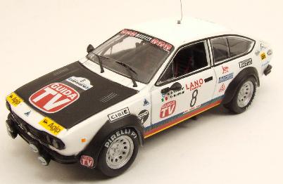 M4 7052 ALFA 2000 GTV 20H YPRES 1980 Miniatures 1:43