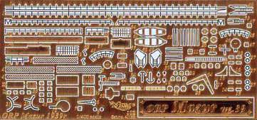 Mirage Hobby 00240022 ORP MAZUR 1939 Plastic models 1:400