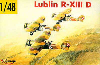 Mirage Hobby 48301 LUBLIN R XIII AIRCRAFT Plastic models 1:48