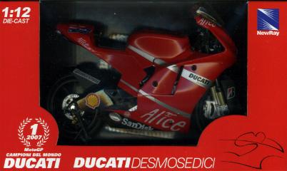 New Ray 43063U DUCATI DESMOSEDICI #27 Miniatures 1:12