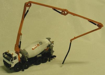 Norscot 22502 TOUPIE BETON BRAS POMPE Miniatures 1:47