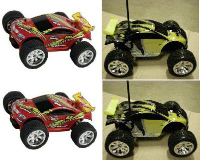 Radline 424010 PACK 4 STADIUM TRUCK RC Die cast 1:24 Radline 424010 PACK 4 STADIUM TRUCK RC Die cast 1:24
