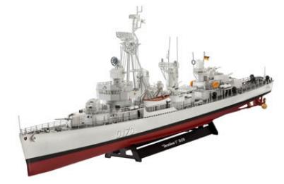 Revell 05097 DESTROYER ALLEMAND Z1/Z5 Maquettes 1:144