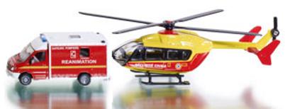 Siku 1850F SET SECURITE CIVILE 1/87 Miniatures 1:0