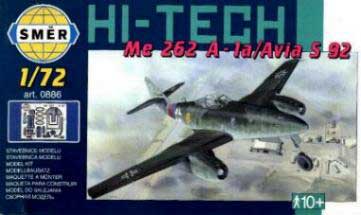 Smer 886 MESSERSCHMITT ME 262 A Maquettes 1:72
