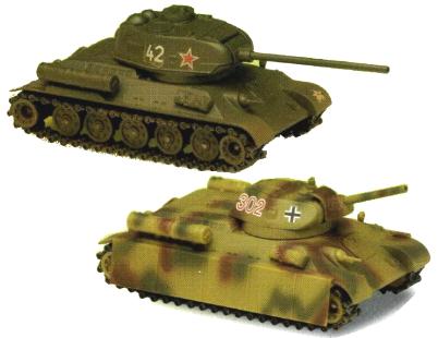 Solido 62010 T-34/85 avec T-34/76 Miniatures 1:43