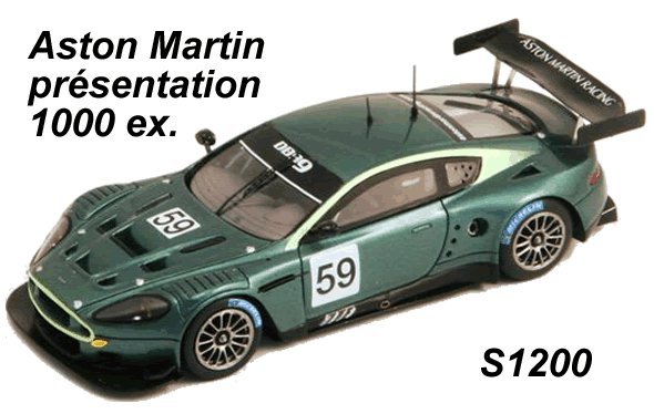 Spark 1200 Aston Martin présentation 1000 exemplaires Die cast 1:43 Spark 1200 Aston Martin présentation 1000 exemplaires Die cast 1:43