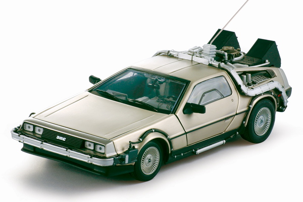 Sunstar 2711 De Lorean (Back to the Future 1) Miniatures 1:18