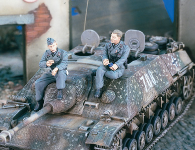 EQUIPAGE STUG ALLEMAND